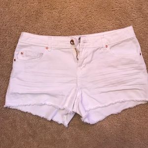 White shorts